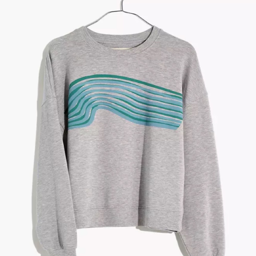 Madewell x Outdoor Voices Crop Sweatshirt